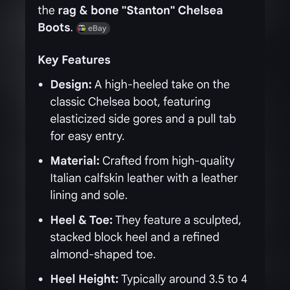 Rag & Bone Stanton Chelsea Boot - Picture 9 of 10